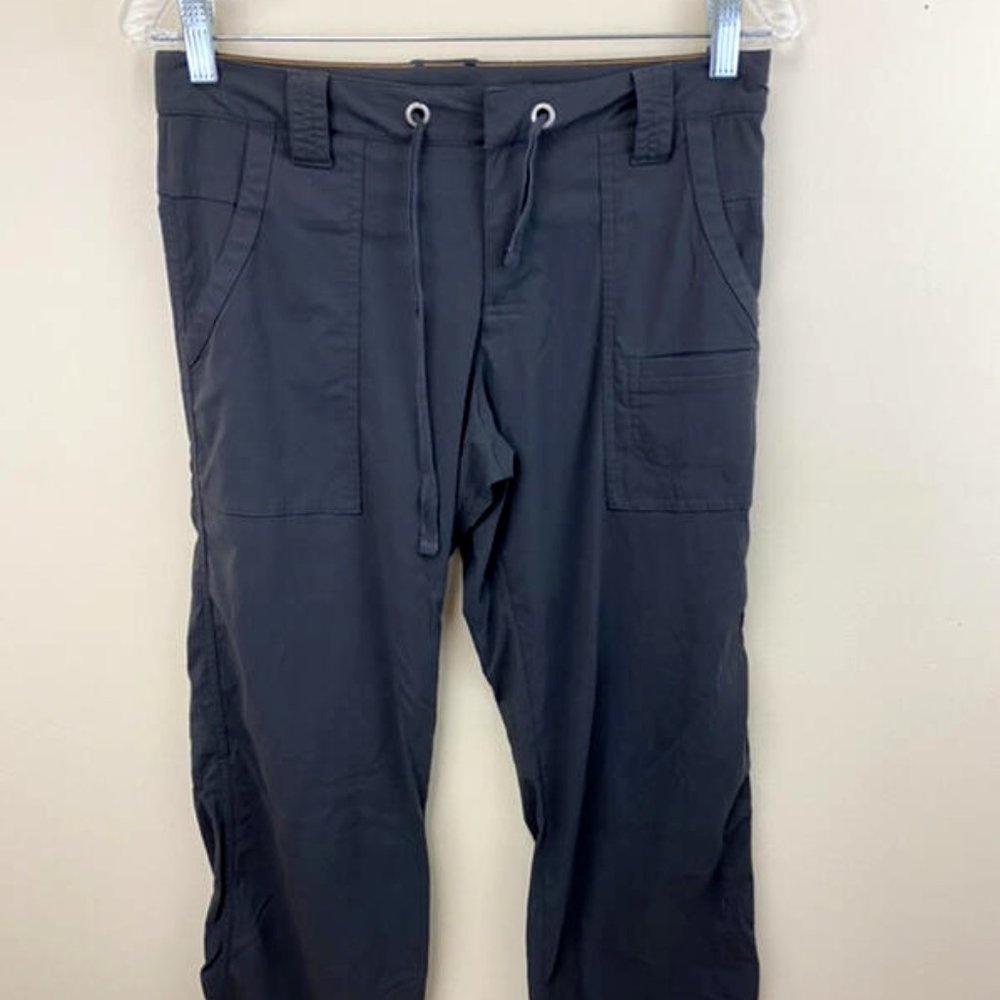 Lucy XSS XS Short Walkabout Pants Dark Gray Nylon Blend Stretch